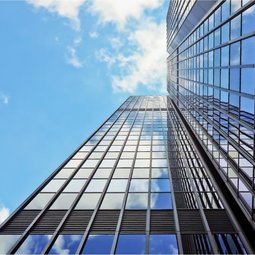 Folierung Hochhausecke