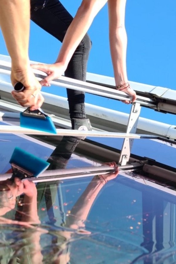 Richnerstutz Werbetechnik Montage-Team, Folierung Dachfenster Sonnenschutz